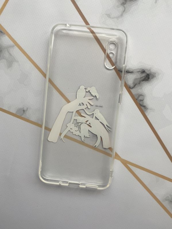 Чохол з потовщеними кутами для Xiaomi Redmi 9A з патріотичним дизайном "Ластівки" принт 15