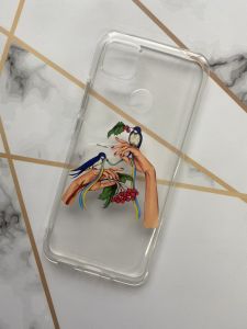 Прозорий чохол для Xiaomi Redmi 9C з патріотичним дизайном "Ластівки" принт 15