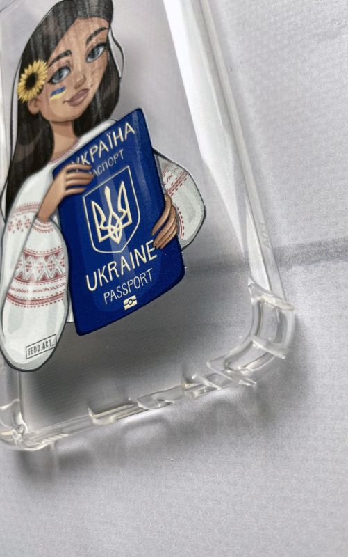 Чохол з потовщеними кутами для Samsung Galaxy A03 / A035 з патріотичним дизайном "Моя Україна" принт 12