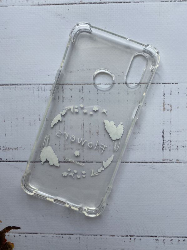 Чохол з потовщеними кутами на Samsung Galaxy А10s/A107 з дизайном Лавандовий віночок принт 19