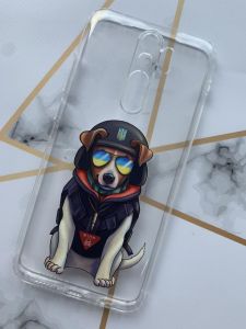 Прозорий чохол для Xiaomi Redmi Note 8 Pro з патріотичним дизайном "Патрон" принт 4