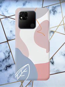 Чохол на Xiaomi Redmi 10A рельєфний дизайн Кольоровий фон принт 61