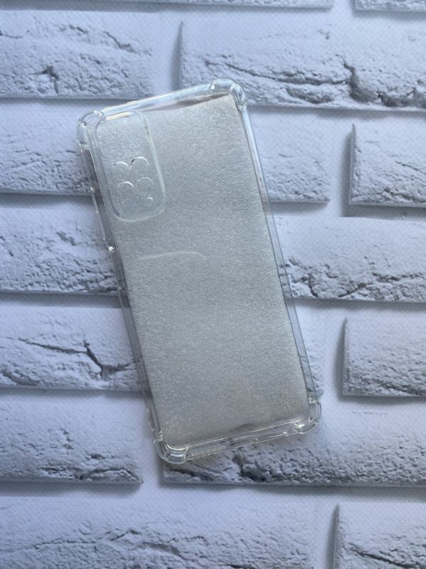 Прозорий силіконовий чохол з потовщеними кутами для Xiaomi Redmi Note 11 4G