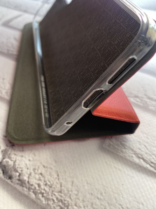 Чехол-книжка Momax на Xiaomi Redmi Note 11 4G Червона