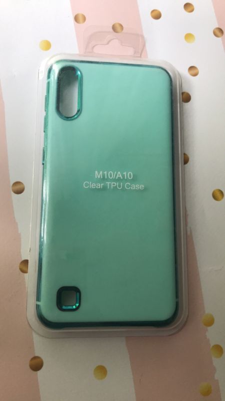 Силіконовий чохол для Samsung Galaxy A10 (2019) A105 Бірюзовий