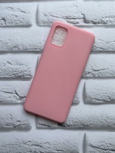 Силіконовий чохол для Samsung Galaxy A51 Рожевий