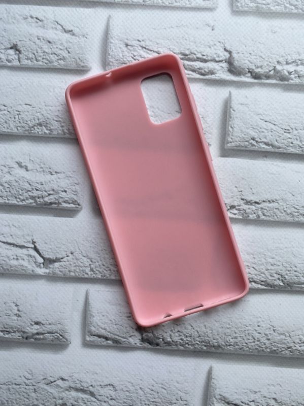 Силіконовий чохол для Samsung Galaxy A51 Рожевий