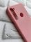 Силіконовий матовий чохол для Xiaomi Redmi Note 8 Рожевий