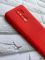 Силіконовий матовий чохол для Xiaomi Redmi 9 Червоний