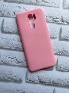 Силіконовий матовий чохол для Xiaomi Redmi 9 Рожевий