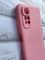 Силіконовий матовий чохол для Xiaomi Redmi Note 11 4G Рожевий