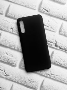 Силіконовий матовий чохол для Samsung Galaxy А50 (2019) А505 Чорний