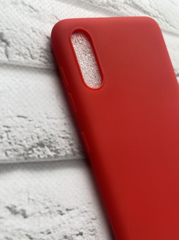 Силіконовий матовий чохол для Samsung Galaxy А10 (2019) А105 Червоний