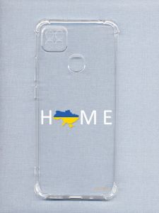 Чохол з потовщеними кутами на Xiaomi Redmi 9C / 10A патріотичний дизайн Дім Україна принт 73