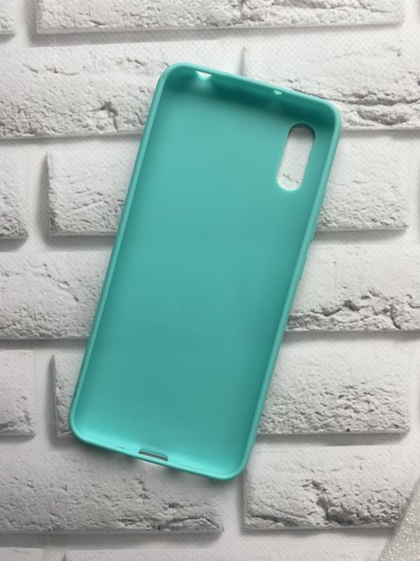 Силіконовий матовий чохол на Xiaomi Redmi 9A Бірюзовий
