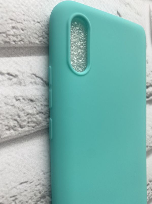 Силіконовий матовий чохол на Xiaomi Redmi 9A Бірюзовий