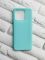 Силіконовий матовий чохол для Xiaomi Redmi 10C Бірюзовий