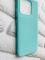 Силіконовий матовий чохол для Xiaomi Redmi 10C Бірюзовий