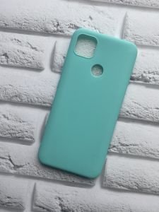 Силіконовий матовий чохол для Xiaomi Redmi 9C/10A Бірюзовий