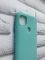 Силіконовий матовий чохол для Xiaomi Redmi 9C/10A Бірюзовий