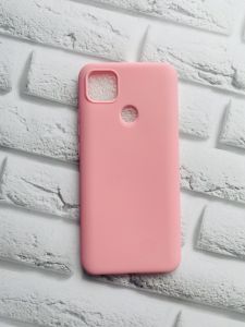 Силіконовий матовий чохол для Xiaomi Redmi 9C/10A Рожевий