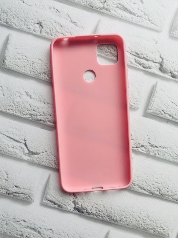 Силіконовий матовий чохол для Xiaomi Redmi 9C/10A Рожевий