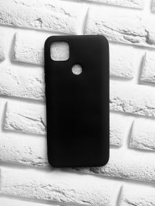 Силіконовий матовий чохол для Xiaomi Redmi 9C/10A Чорний