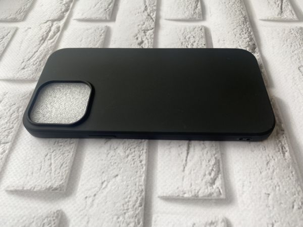 Силіконовий матовий чохол для Apple iPhone 13 Pro Max Чорний