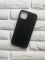Силиконовий матовий чехол для Apple iPhone 13 Чорний