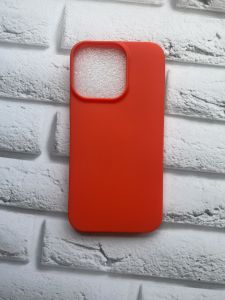 Силіконовий матовий чохол для Apple iPhone 13 Pro Червоний