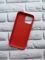 Силіконовий матовий чохол для Apple iPhone 12 Pro Max Червоний