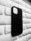 Силіконовий матовий чохол для Apple iPhone 12 Pro Max Чорний
