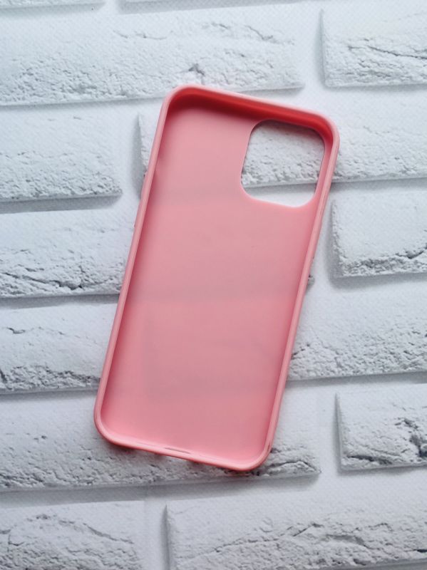 Силіконовий матовий чохол для Apple iPhone 12 Pro Max Рожевий