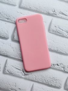 Силіконовий матовий чохол для iPhone 7 / 8 Рожевий