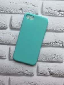 Силіконовий матовий чохол для iPhone 7 / 8 Бірюзовий