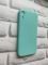 Силіконовий матовий чохол для Apple iPhone XR Бірюзовий