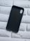 Силіконовий матовий чохол для iPhone X / Xs Чорний