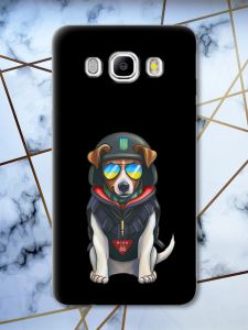 Матовий чорний чохол на Samsung Galaxy J5(2016) J510 патріотичний дизайн Патрон принт 4