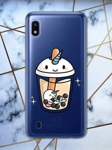 Чохол на Samsung Galaxy A10 (2019) A105 дизайн Коктейль Єдиноріг принт 96