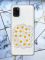 Прозорий чохол на Samsung A31 рельєфний дизайн Букет ромашок принт 40