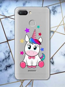 Прозорий чохол на Xiaomi Redmi 6  дизайн Єдиноріг принт 102