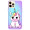 Матовий чохол на iPhone 12 Pro Max дизайн Єдиноріг принт 103