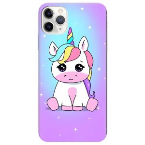 Матовий чохол на Apple iPhone 11 Pro Max (6,5) дизайн Єдиноріг принт 103