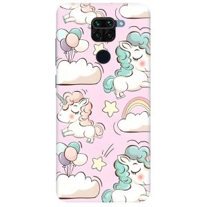 Чохол на Xiaomi Redmi Note 9 :: Єдинороги (принт 106)