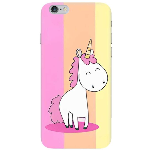Матовий чохол на iPhone 6+/6 Plus Єдиноріг принт 104