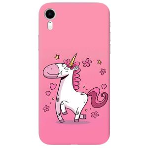 Матовий чохол на iPhone XR дизайн Єдиноріг принт 105