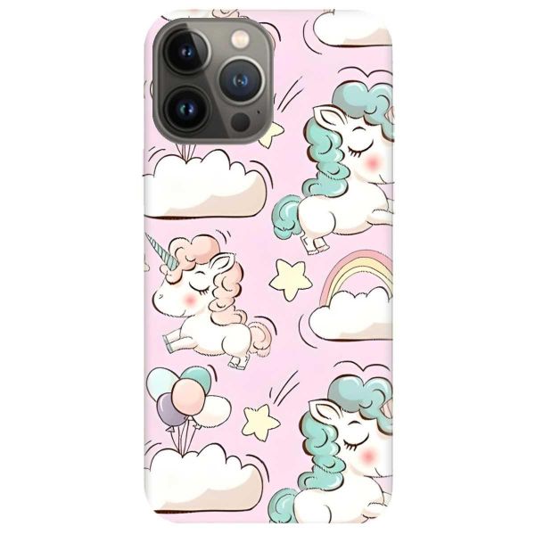 Чохол на Apple iPhone 13 Pro :: Єдинороги (принт 106)
