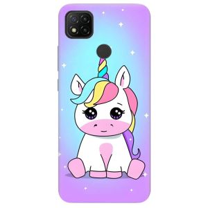 Чохол для Xiaomi Redmi 9C дизайн Єдиноріг принт 103