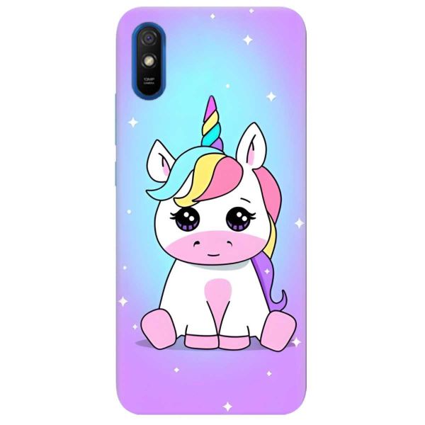 Чохол на Xiaomi Redmi 9A  дизайн Єдиноріг принт 103