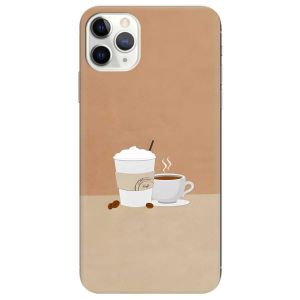 Чохол на Apple iPhone 11 Pro Max (6,5) дизайн Кава принт 108